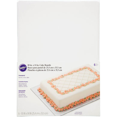 10 x 14 Inch Cake Board