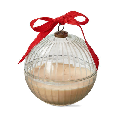 Striped Embossed Ornament Candle