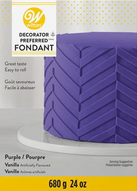 Purple Fondant