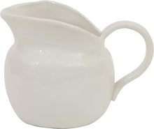 Load image into Gallery viewer, White Vintage Pitcher