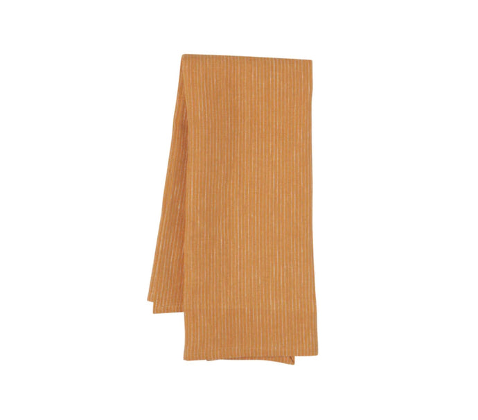 Heirloom linen tea towel
