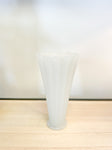 White Opaque Tulip Vase