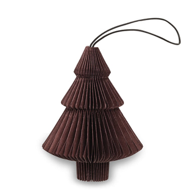 Chocolate Paper Tree Ornament