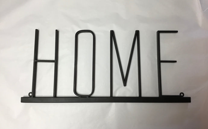 Metal Home Sign